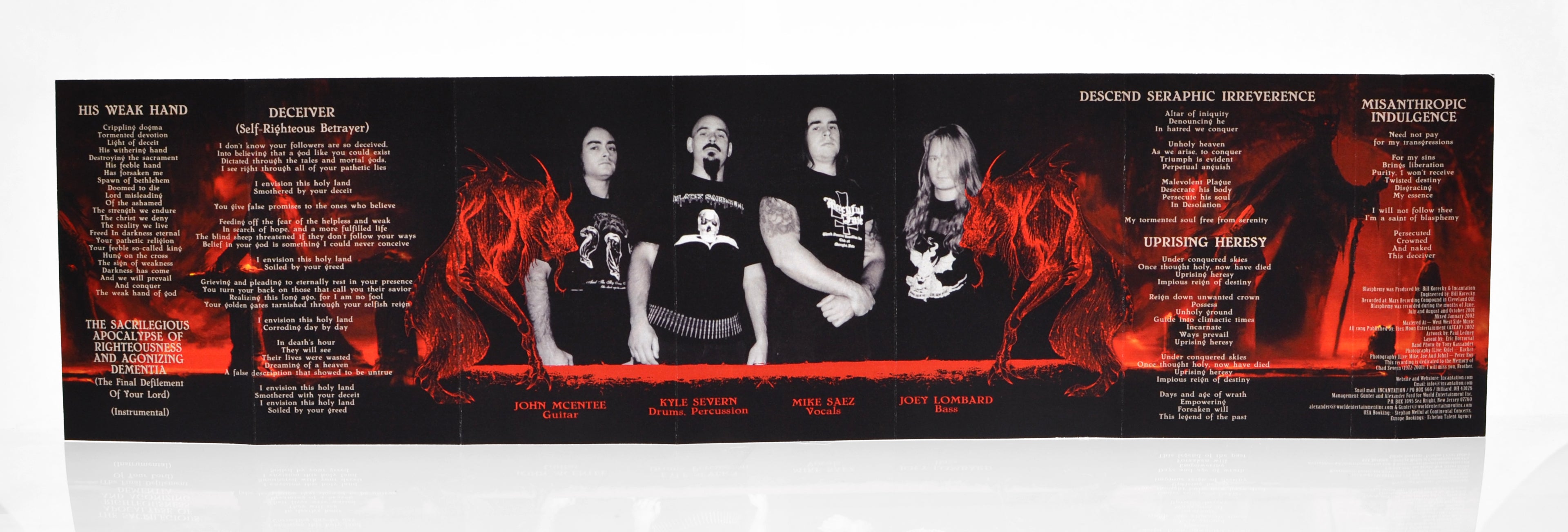 INCANTATION - Blasphemy (CASSETTE)