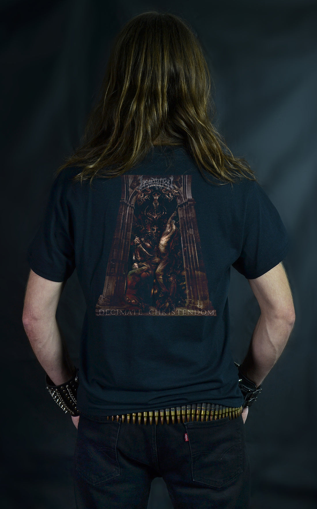 INCANTATION - Decimate Christendom (T-SHIRT -OR- GIRLIE)