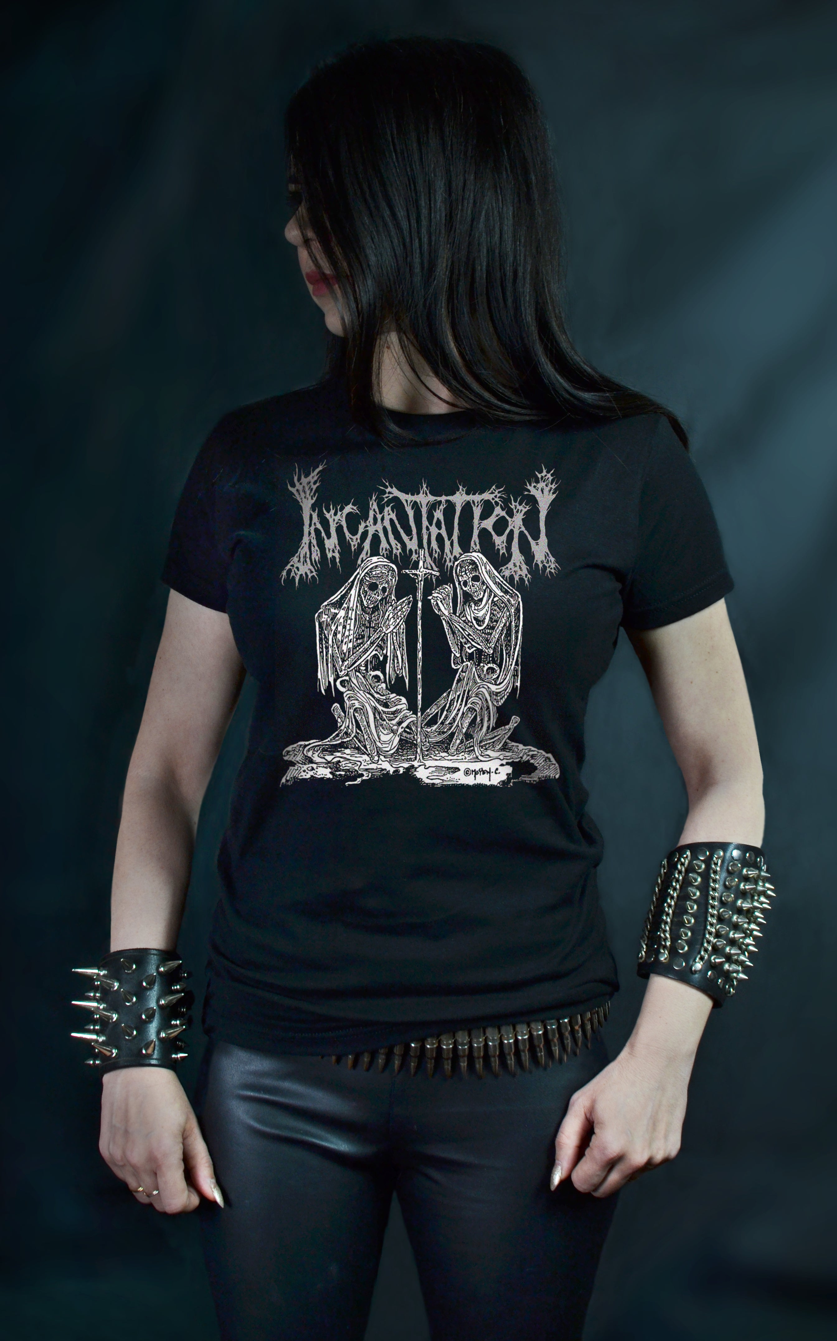 INCANTATION - Deliverance of Horrific Prophecies (T-SHIRT -OR- GIRLIE)