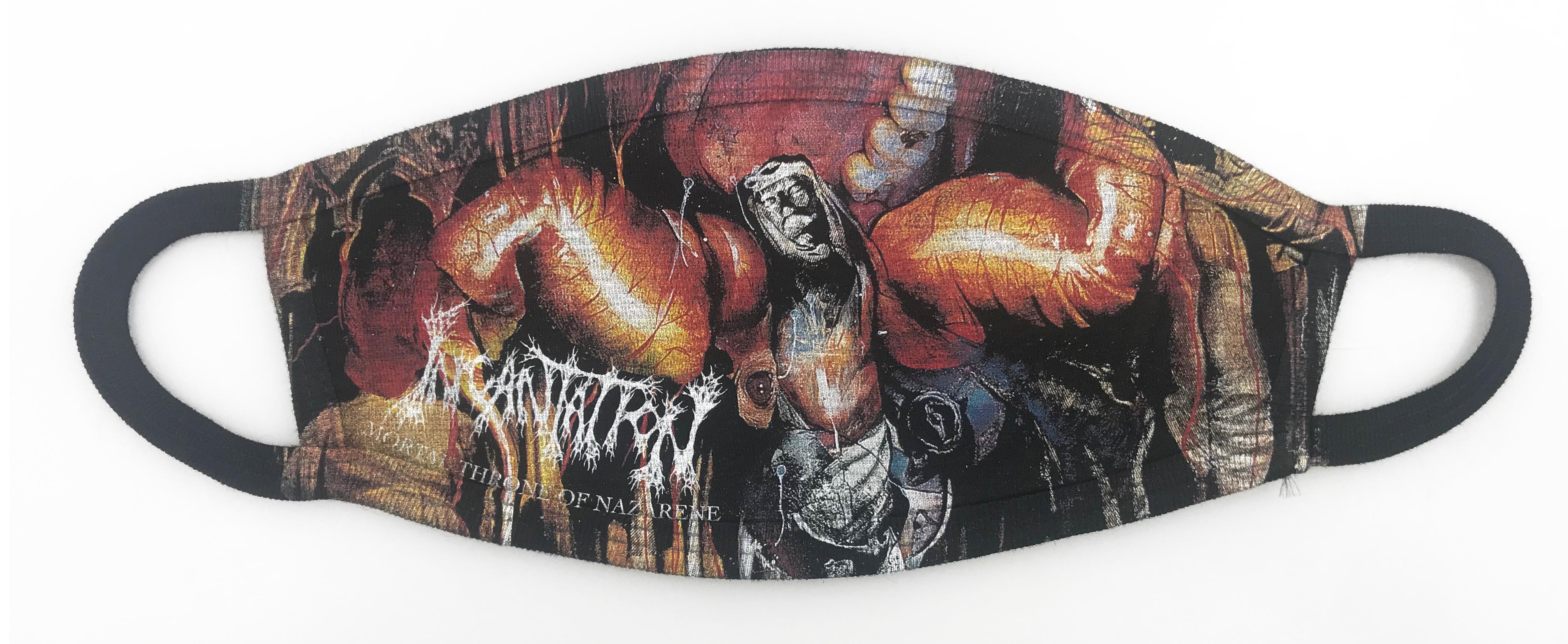INCANTATION - Mortal Throne Of Nazarene (FACE MASK)