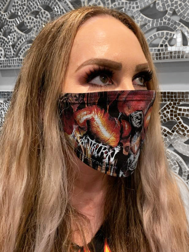 INCANTATION - Mortal Throne Of Nazarene (FACE MASK)