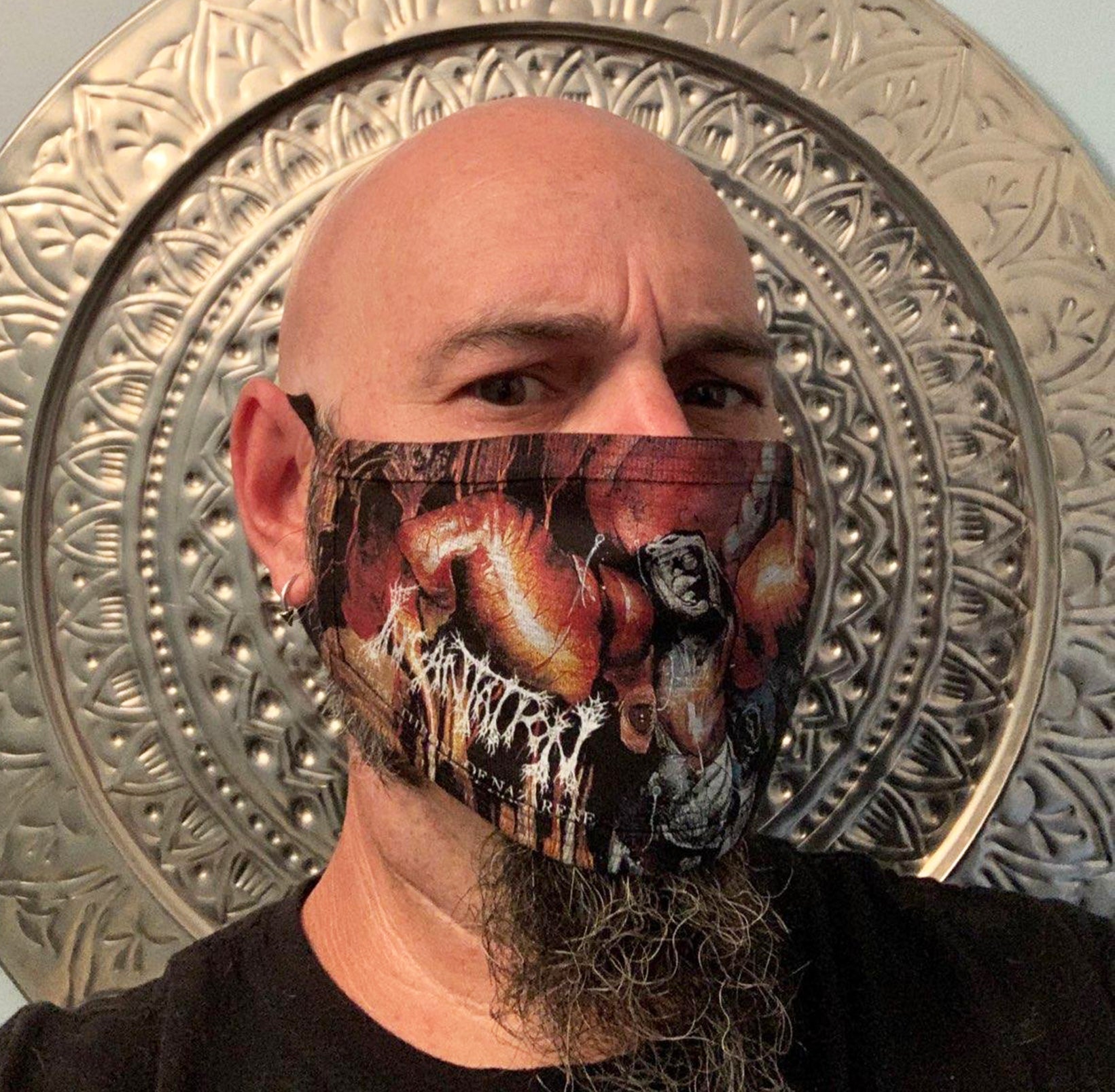 INCANTATION - Mortal Throne Of Nazarene (FACE MASK)