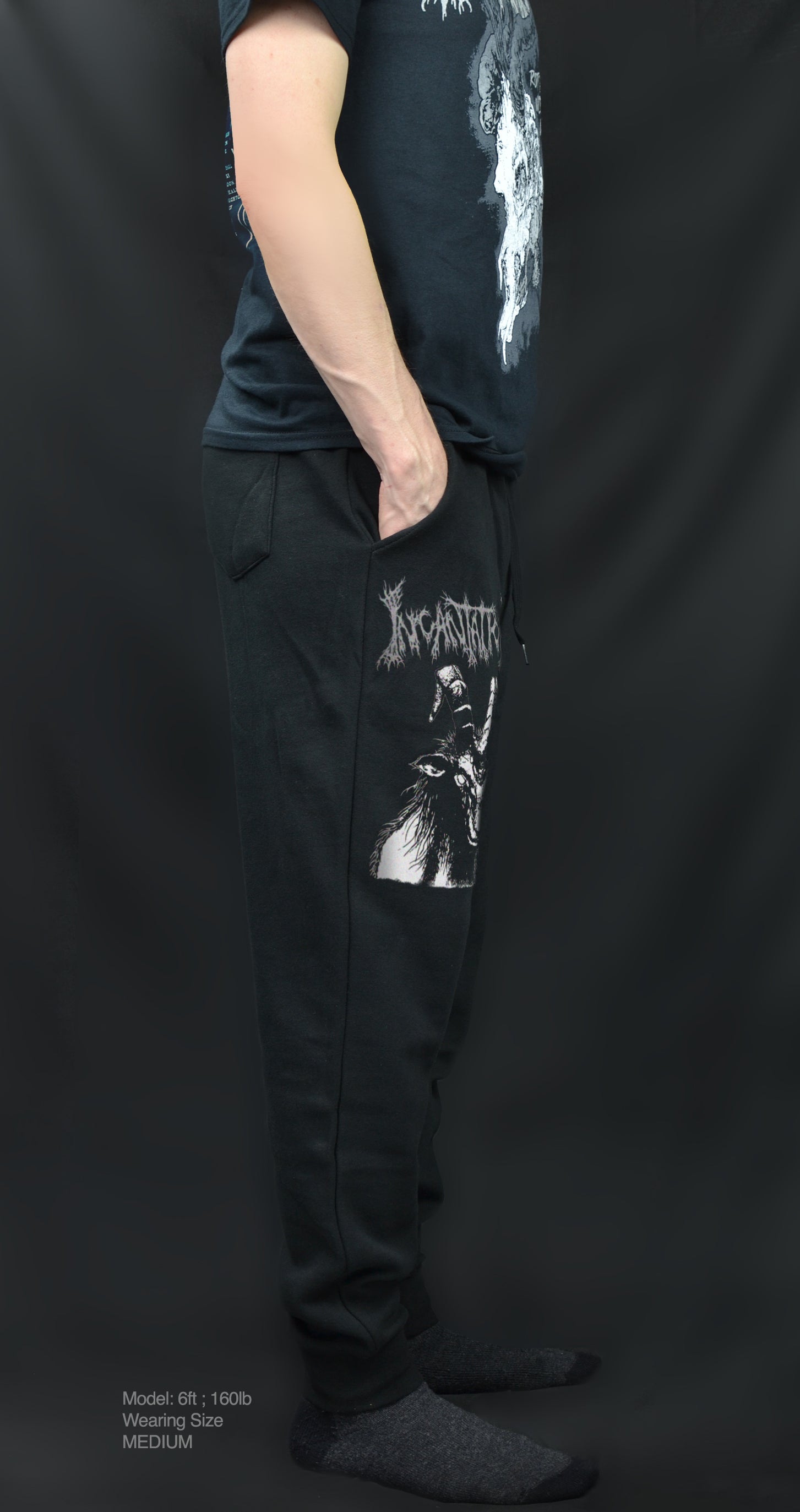 INCANTATION - Horrific Goat ( JOGGER SWEATPANTS )
