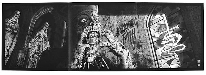SHED THE SKIN - Harrowing Faith (12" Gatefold LP on Black Vinyl w/ Poster)