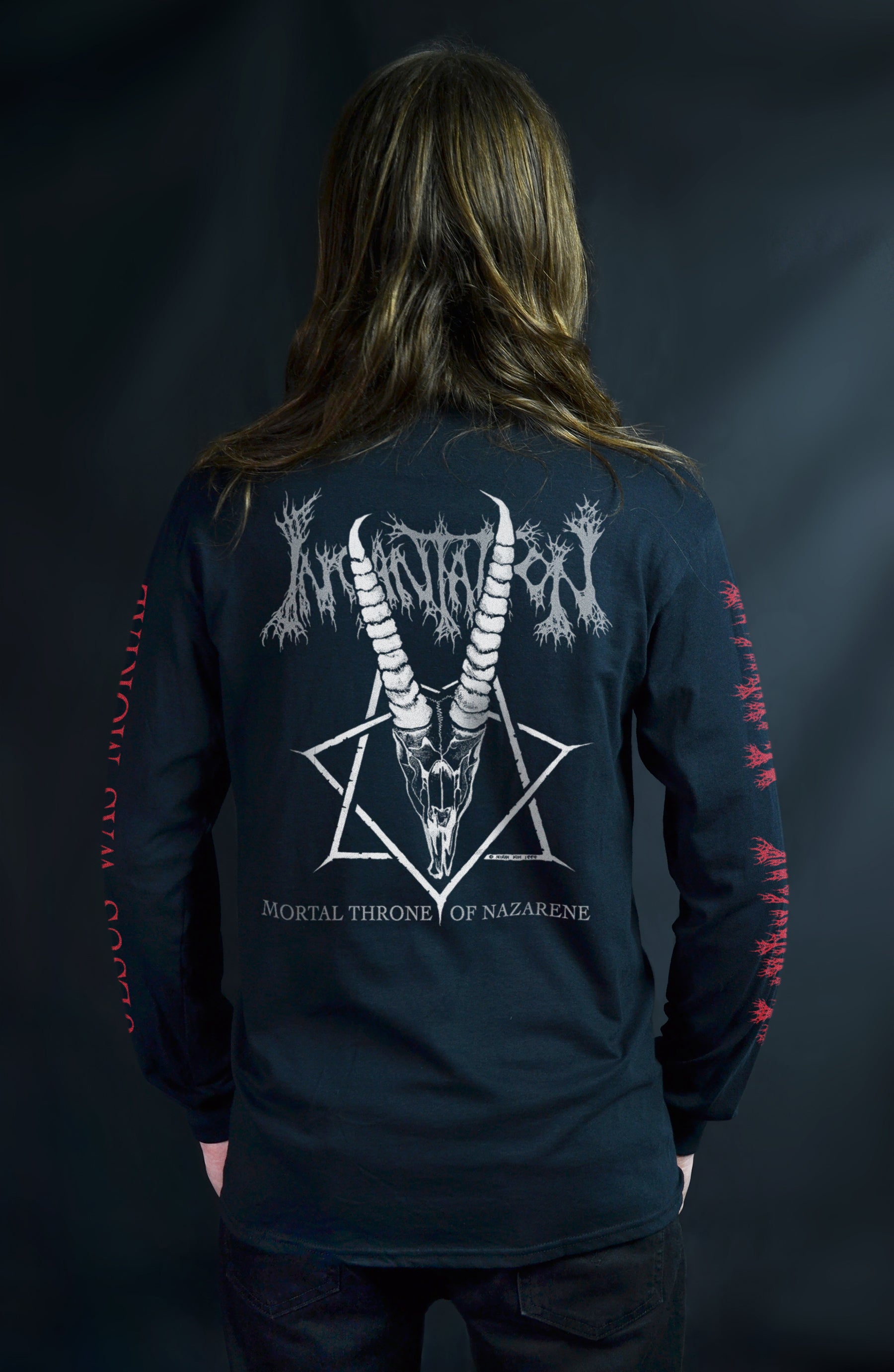 INCANTATION - Mortal Throne of Nazarene (LONG SLEEVE)