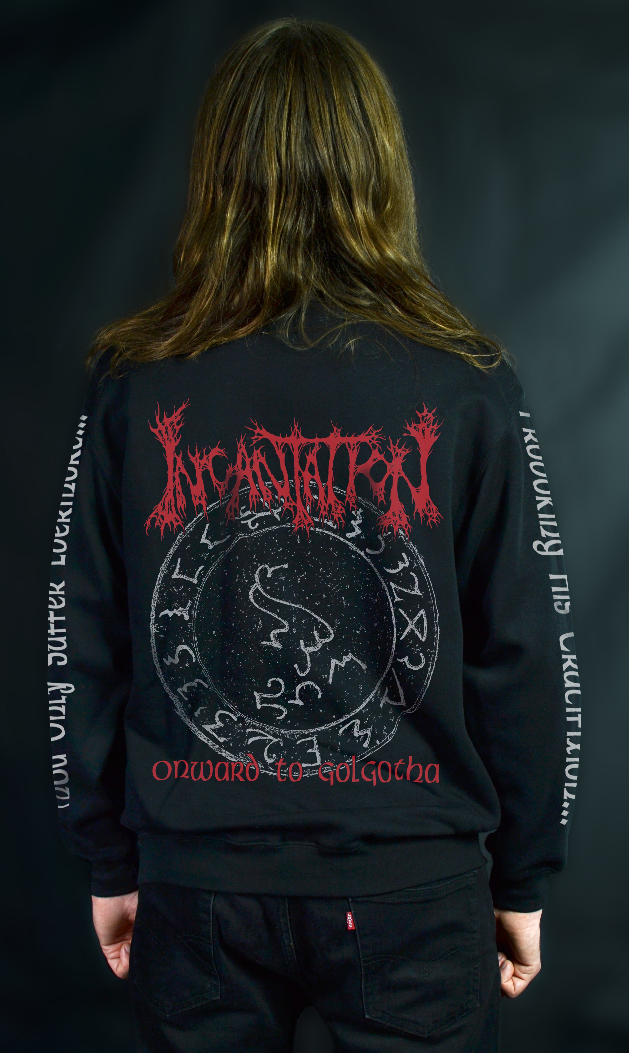 INCANTATION - Onward to Golgotha (Album Artwork) (SWEAT SHIRT)