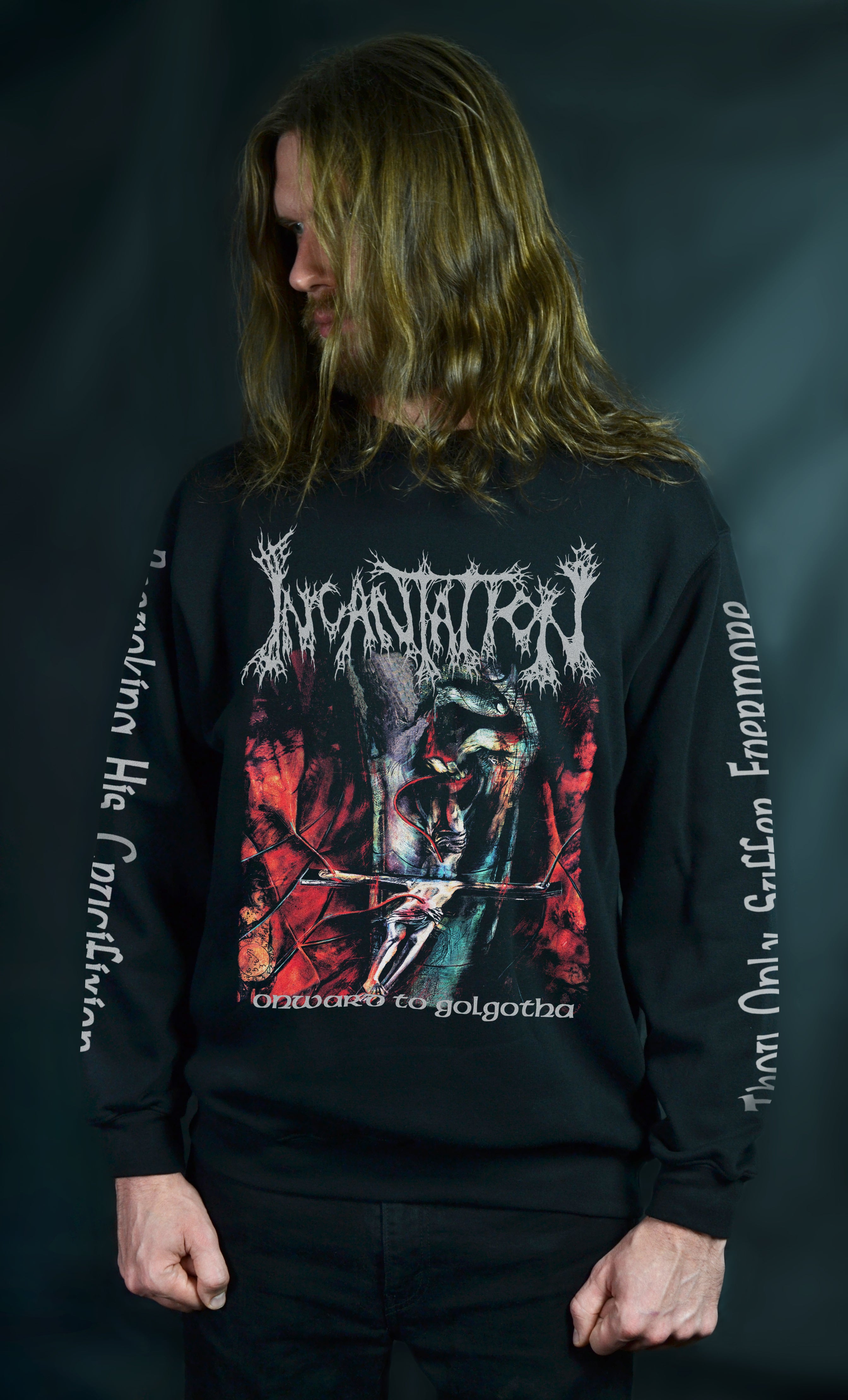 INCANTATION - Onward to Golgotha (Album Artwork) (SWEAT SHIRT)