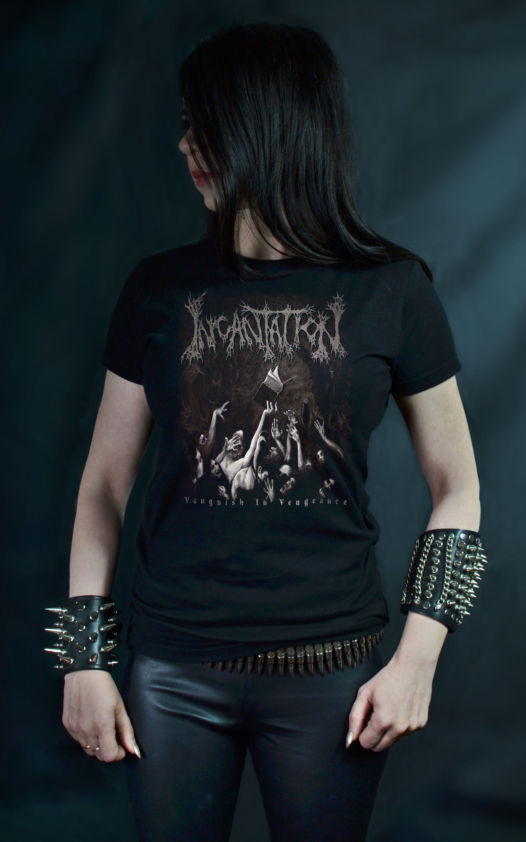INCANTATION - Vanquish in Vengeance (T-SHIRT -OR- GIRLIE)
