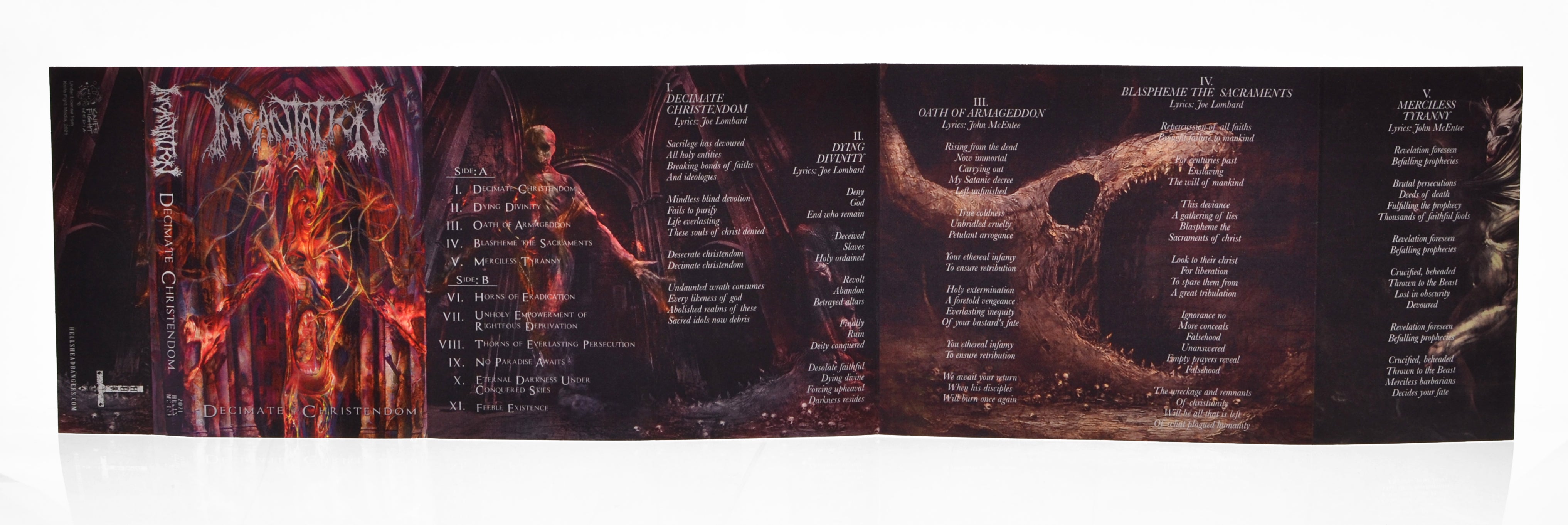 INCANTATION - Decimate Christendom (CASSETTE)