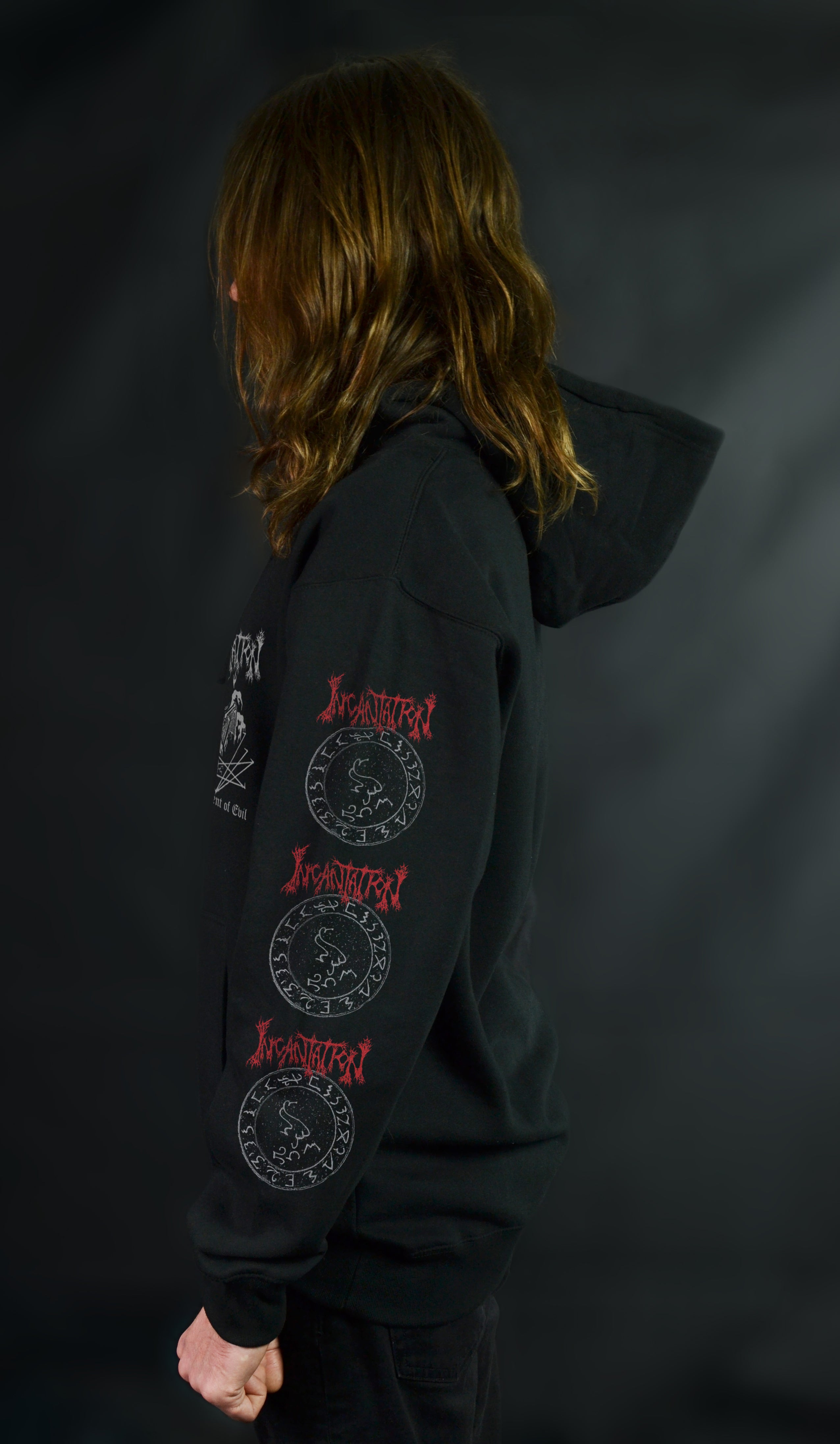 INCANTATION - Entrantment of Evil (ZIP UP HOODIE)