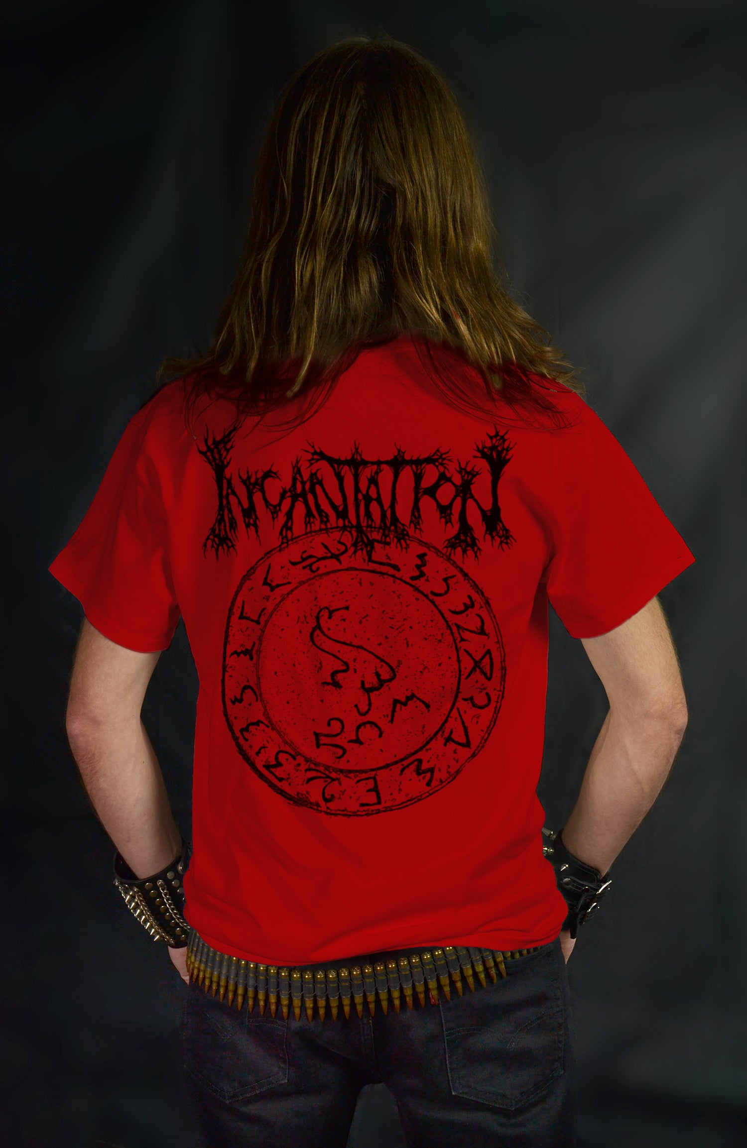 INCANTATION - Ibex Moon (Black, White, Gray or Red T-SHIRT)