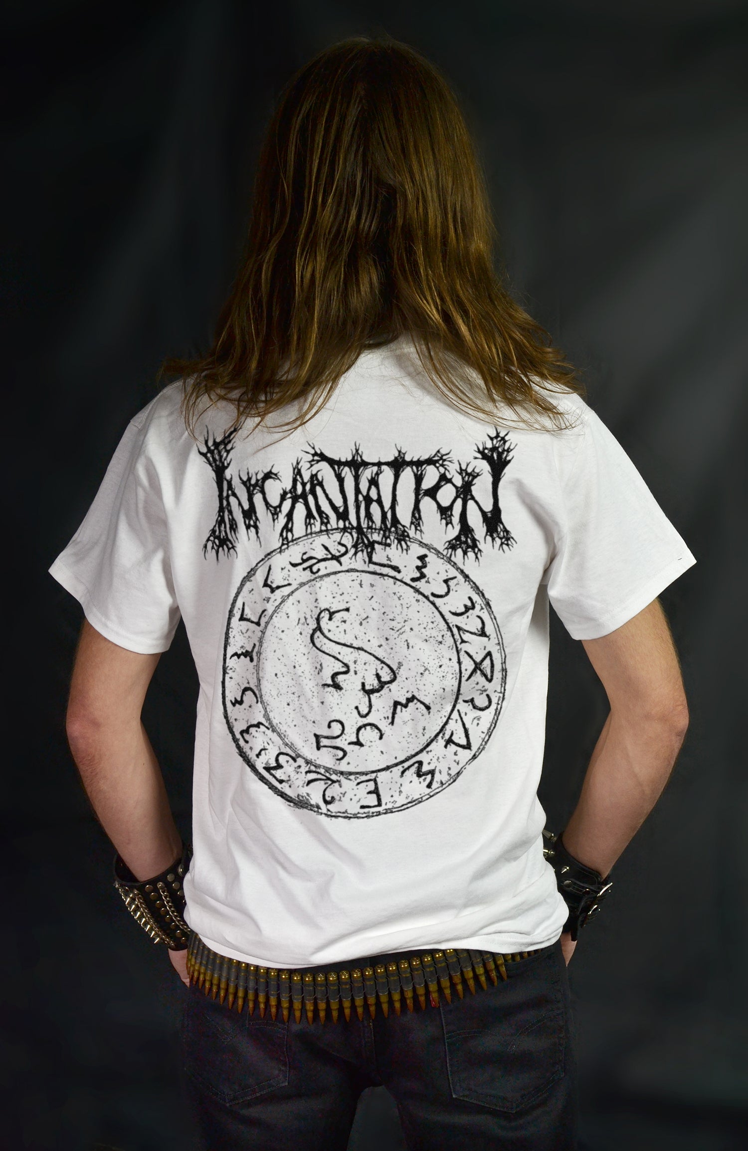 INCANTATION - Ibex Moon (Black, White, Gray or Red T-SHIRT)