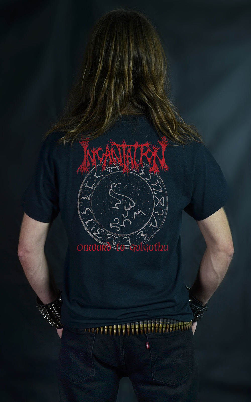 INCANTATION - Onward to Golgotha (Album Art) (T-SHIRT -OR- GIRLIE)