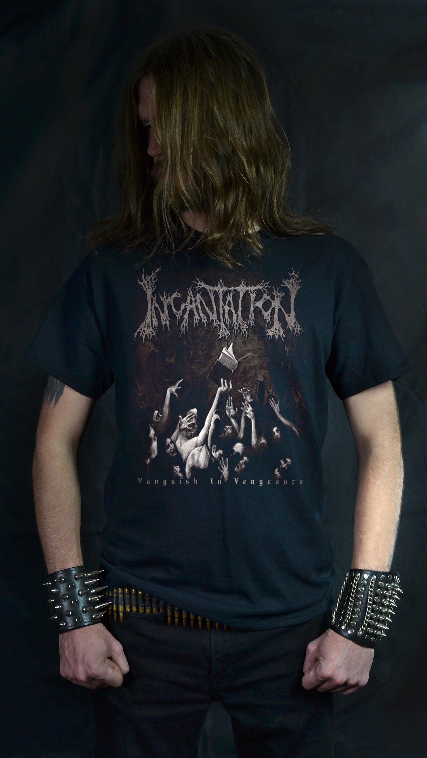 INCANTATION - Vanquish in Vengeance (T-SHIRT -OR- GIRLIE)