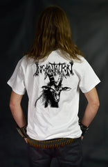 INCANTATION - Entrantment of Evil (Luxi Artwork) (WHITE T-Shirt)