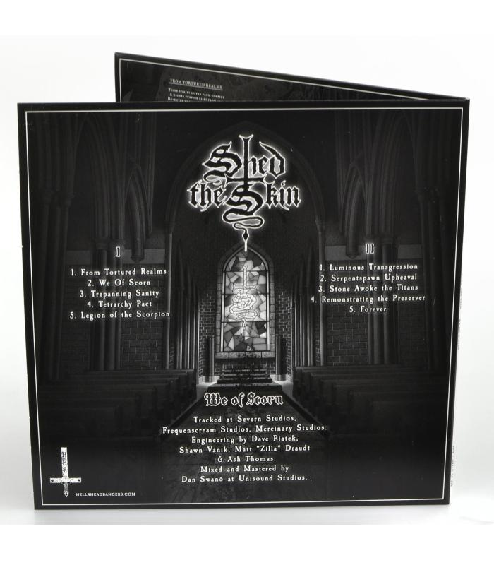 SHED THE SKIN - We Of Scorn (12" Gatefold LP on Black Vinyl w/ Poster)