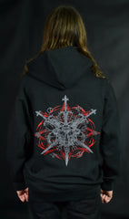 INCANTATION - Triple Swords (Zip-Up Hooded Sweat Shirt)