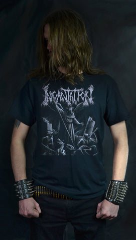 INCANTATION - Upon the Throne of Apocalypse (T-SHIRT -OR- GIRLIE)