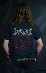 INCANTATION - Ibex Moon  (Black, White, Gray or Red T-SHIRT)