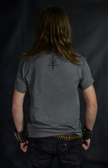 INCANTATION -  Nocturnal Kingdom - US Sickness Tour 2019 ( GRAY T-SHIRT)