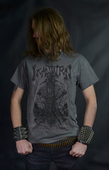 INCANTATION -  Nocturnal Kingdom - US Sickness Tour 2019 ( GRAY T-SHIRT)