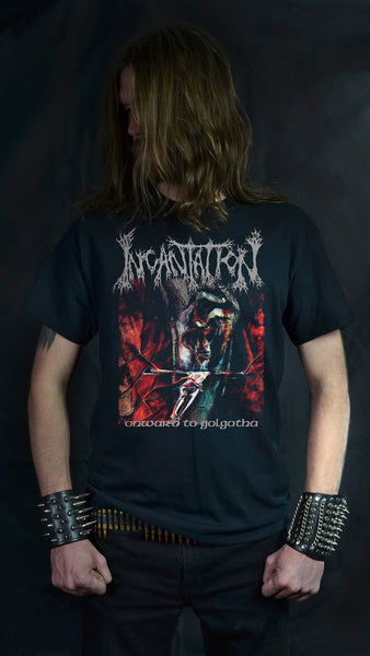 INCANTATION - Onward to Golgotha (Album Art)  (T-SHIRT -OR- GIRLIE)
