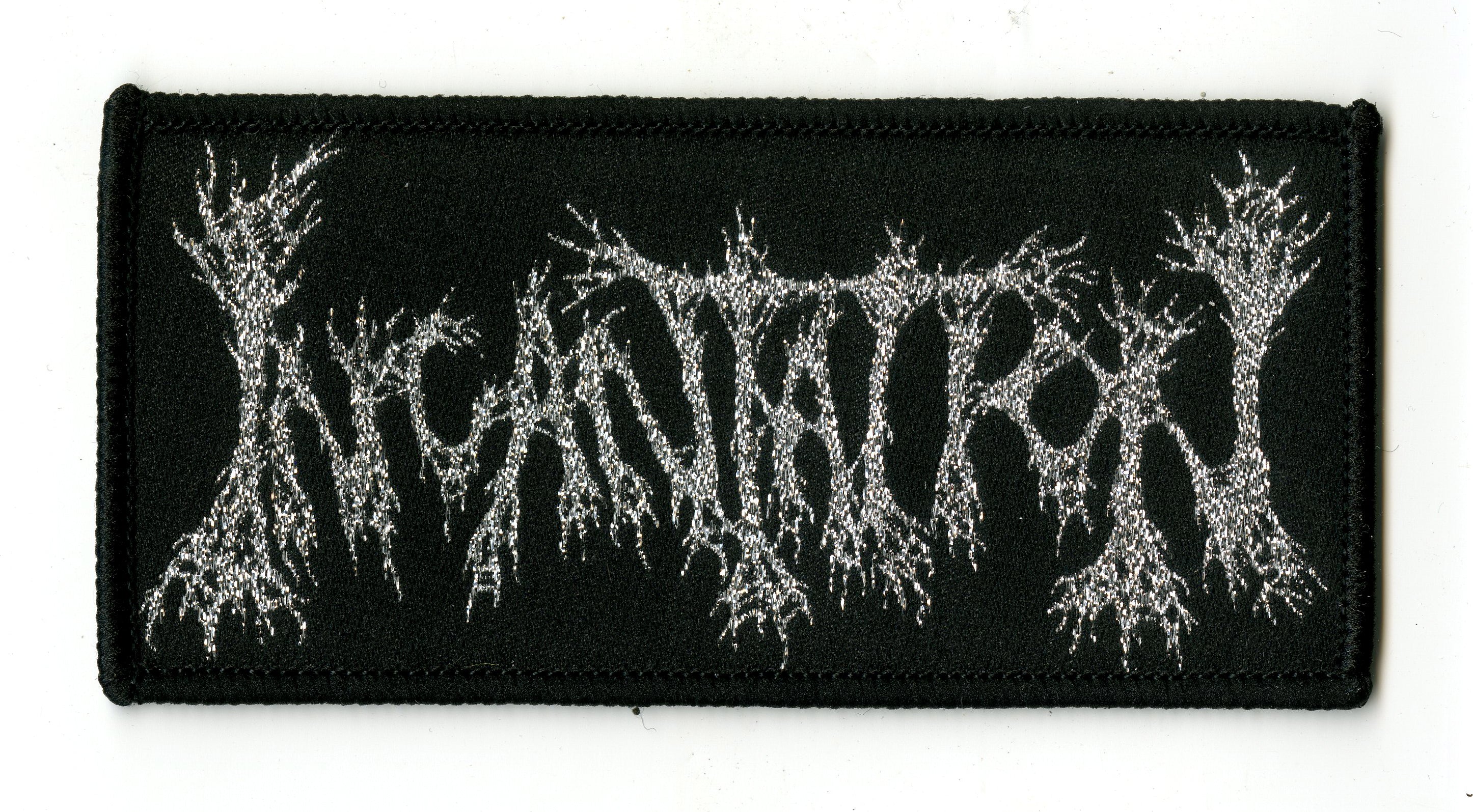 INCANTATION - Silver Logo [Woven Patch]