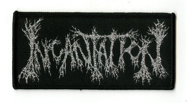 INCANTATION - Silver Logo [Woven Patch]